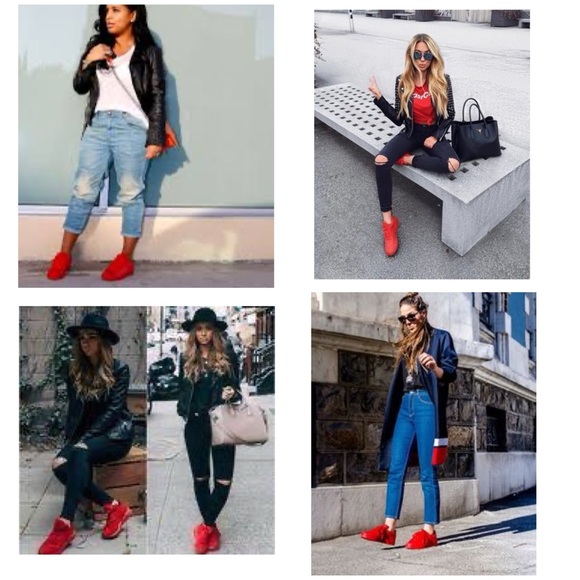 ‼️WOW‼️ADIDAS EQT GAZELLE RED CHUNKY SNEAKERS‼️BRAND NEW‼️ - Picture 7 of 16